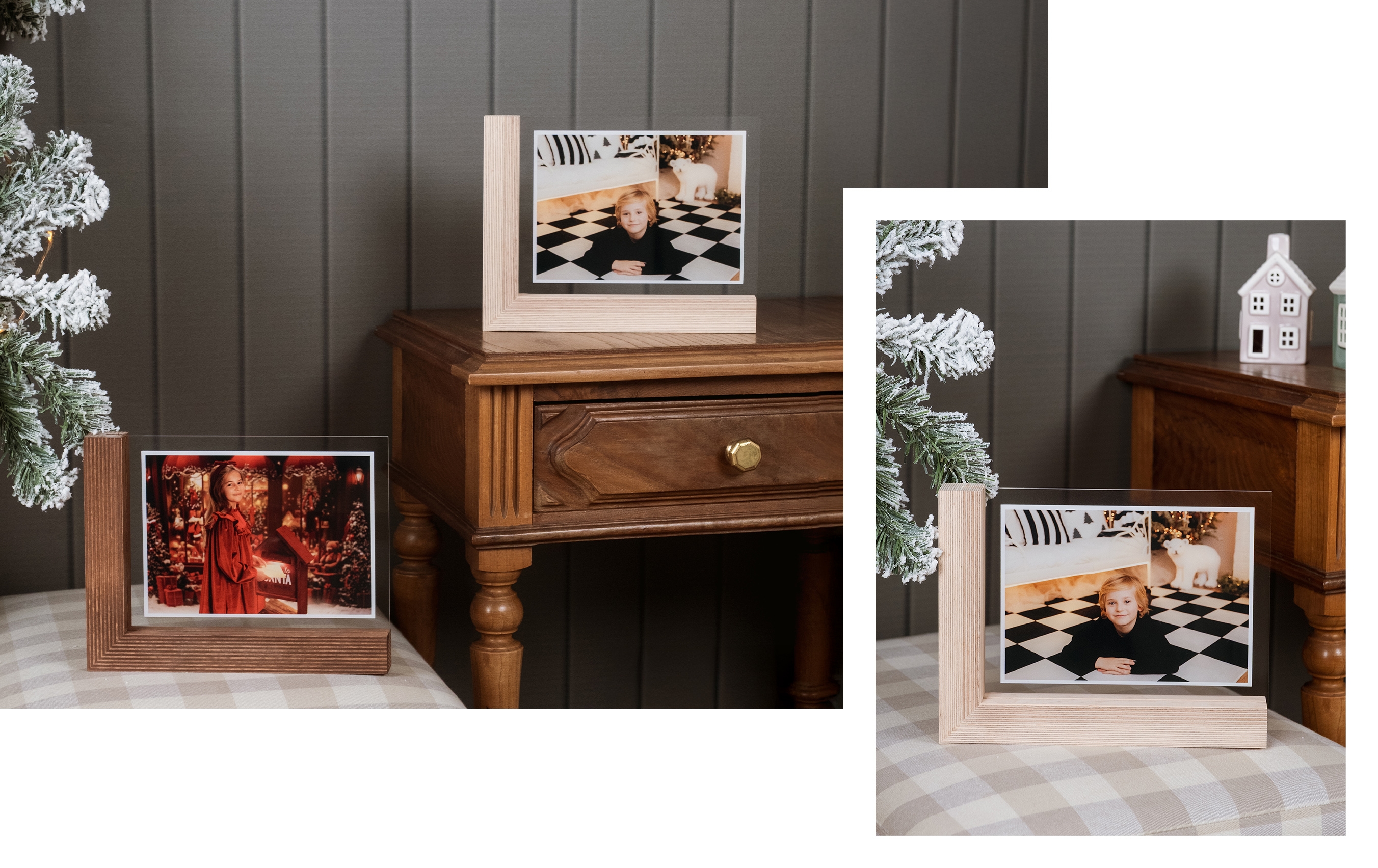 Christmas Semi Frame